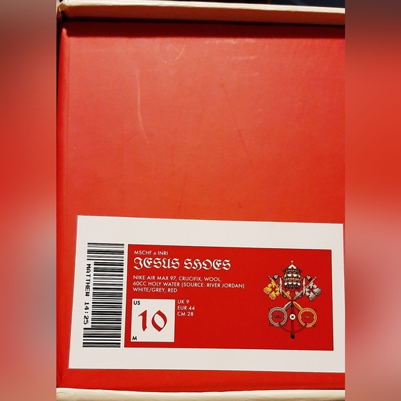 MSCHF X INRI X Nike Air Max 97 Walk On Water *NWT* - Picture 15 of 15